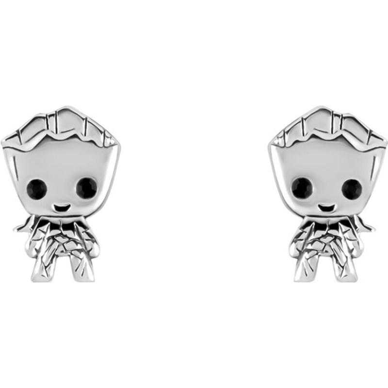 Pendientes Groot Guardianes de la Galaxia Marvel plata