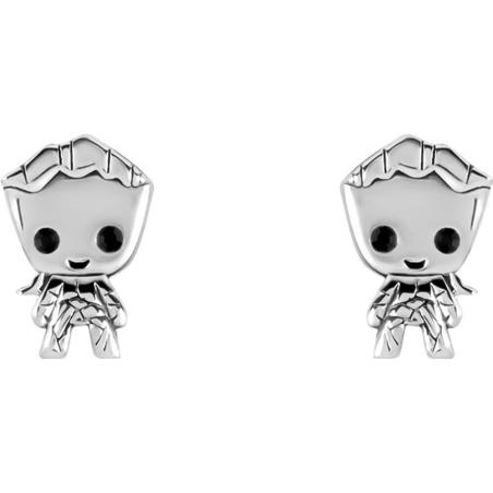 Pendientes Groot Guardianes de la Galaxia Marvel plata