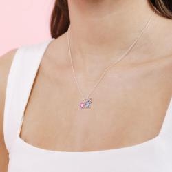 Colgante Charm Stitch Disney plata