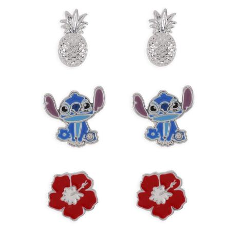 Set 3 pendientes Stitch Disney