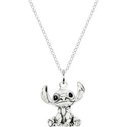 Colgante 3D Stitch Disney plata