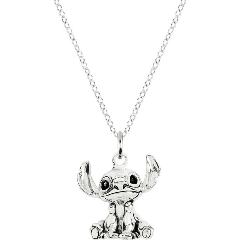 Colgante 3D Stitch Disney plata