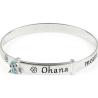 Pulsera Onaha Means Family Stitch Disney plata