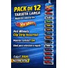 PACK 12 Hot Wheels Tarjeta Larga. EN TIRA (CLIPSTRIP). CAJA C 2026