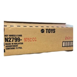 PACK 12 Hot Wheels Tarjeta Larga. EN TIRA (CLIPSTRIP). CAJA C 2026