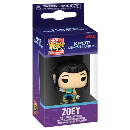 Llavero Pocket POP KPop Demon Hunters Zoey