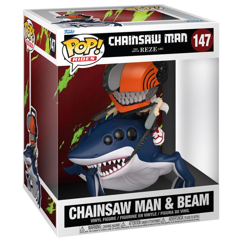Figura POP Ride Deluxe Chainsaw Man El Arco de Reze Chainsaw Man & Beam