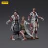 Zombie Pack de 3 Figuras Dark Source Medics 8 cm