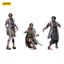 Zombie Pack de 3 Figuras Dark Source Medics 8 cm