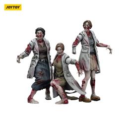 Zombie Pack de 3 Figuras Dark Source Medics 8 cm