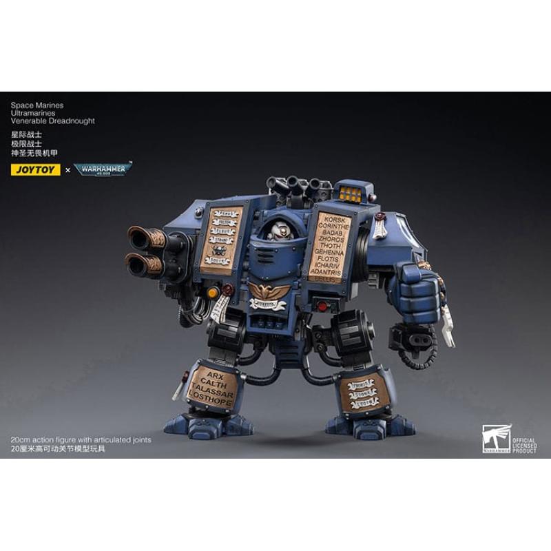 Warhammer 40k Figura 1/18 Space Marines Ultramarines Venerable Dreadnought 19 cm