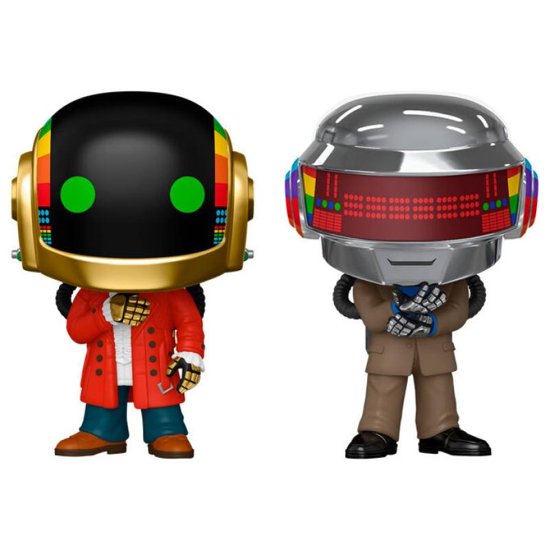 Blister 2 figuras POP Daft Punk Discovery Era