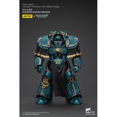 Warhammer The Horus Heresy Figura Alpha Legion Lernaean Terminator with Volkite Charger 20 cm