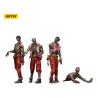 Zombie Pack de 4 Figuras Dark Source Mechanic Team 8 cm