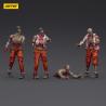 Zombie Pack de 4 Figuras Dark Source Mechanic Team 8 cm
