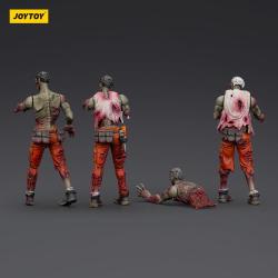 Zombie Pack de 4 Figuras Dark Source Mechanic Team 8 cm