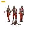 Zombie Pack de 4 Figuras Dark Source Mechanic Team 8 cm