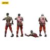 Zombie Pack de 4 Figuras Dark Source Mechanic Team 8 cm