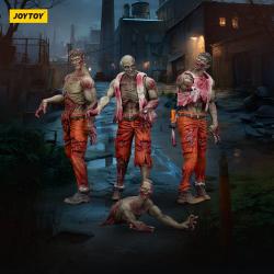 Zombie Pack de 4 Figuras Dark Source Mechanic Team 8 cm