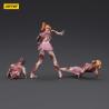 Zombie Pack de 3 Figuras Dark Source Cheer Leaders 8 cm