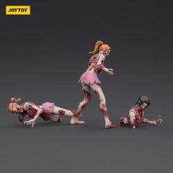 Zombie Pack de 3 Figuras Dark Source Cheer Leaders 8 cm