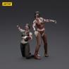 Zombie Pack de 2 Figuras Dark Source Female wrestlers 8 cm