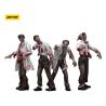 Zombie Pack de 4 Figuras Dark Source Scientists (Male) 8 cm
