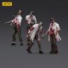 Zombie Pack de 4 Figuras Dark Source Scientists (Male) 8 cm