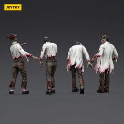 Zombie Pack de 4 Figuras Dark Source Scientists (Male) 8 cm