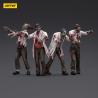 Zombie Pack de 4 Figuras Dark Source Scientists (Male) 8 cm
