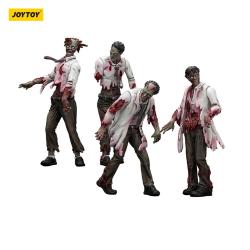 Zombie Pack de 4 Figuras Dark Source Scientists (Male) 8 cm