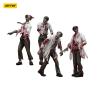Zombie Pack de 4 Figuras Dark Source Scientists (Male) 8 cm