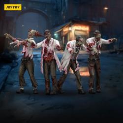 Zombie Pack de 4 Figuras Dark Source Scientists (Male) 8 cm