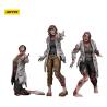 Zombie Pack de 3 Figuras Dark Source Scientists (Female) 8 cm