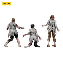 Zombie Pack de 3 Figuras Dark Source Scientists (Female) 8 cm
