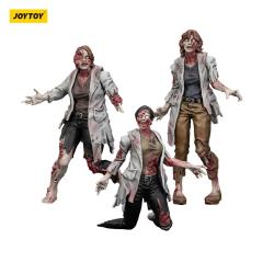 Zombie Pack de 3 Figuras Dark Source Scientists (Female) 8 cm