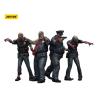 Zombie Pack de 4 Figuras Dark Source Police (Male) 8 cm