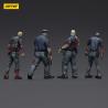 Zombie Pack de 4 Figuras Dark Source Police (Male) 8 cm