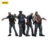 Zombie Pack de 4 Figuras Dark Source Police (Male) 8 cm