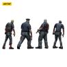 Zombie Pack de 4 Figuras Dark Source Police (Male) 8 cm