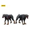 Zombie Pack de 2 Figuras Dark Source Police Dogs 8 cm