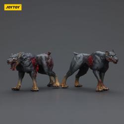 Zombie Pack de 2 Figuras Dark Source Police Dogs 8 cm