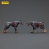 Zombie Pack de 2 Figuras Dark Source Police Dogs 8 cm