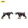 Zombie Pack de 2 Figuras Dark Source Police Dogs 8 cm
