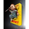 Muñeco Diabólico, Chucky Escultura de Pared 1/1 Bride of Chucky (PREPEDIDO)