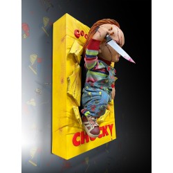 Muñeco Diabólico, Chucky Escultura de Pared 1/1 Bride of Chucky (PREPEDIDO)