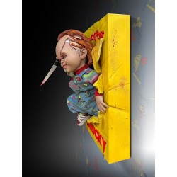 Muñeco Diabólico, Chucky Escultura de Pared 1/1 Bride of Chucky (PREPEDIDO)