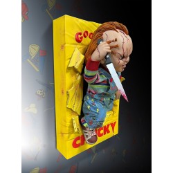 Muñeco Diabólico, Chucky Escultura de Pared 1/1 Bride of Chucky (PREPEDIDO)