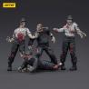 Zombie Pack de 4 Figuras Dark Source Security Guards 8 cm