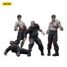 Zombie Pack de 4 Figuras Dark Source Security Guards 8 cm